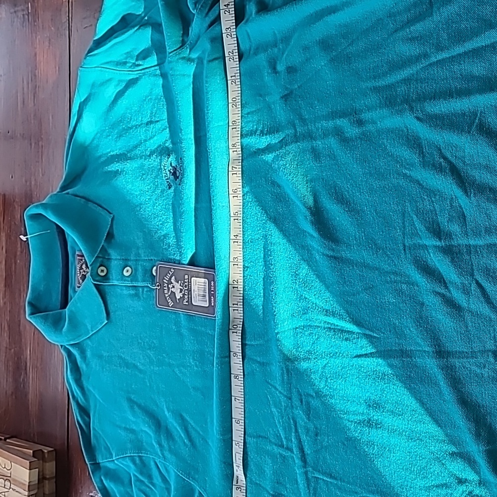 NWT polo collared shirt. Stunning color - Picture 6 of 7